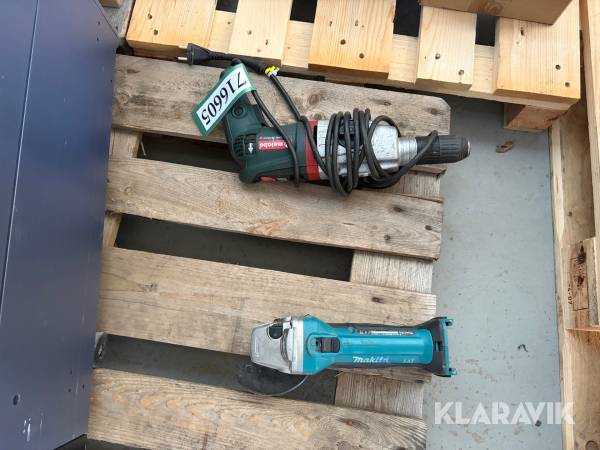 Lot med el- og batteridrevet håndvær