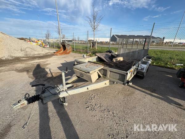Maskintrailer Ifor Williams GP 126 GM