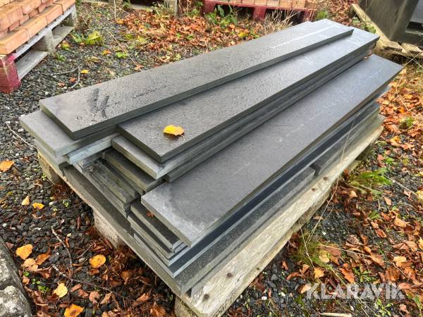 Skiffer sålbænke 36 styk