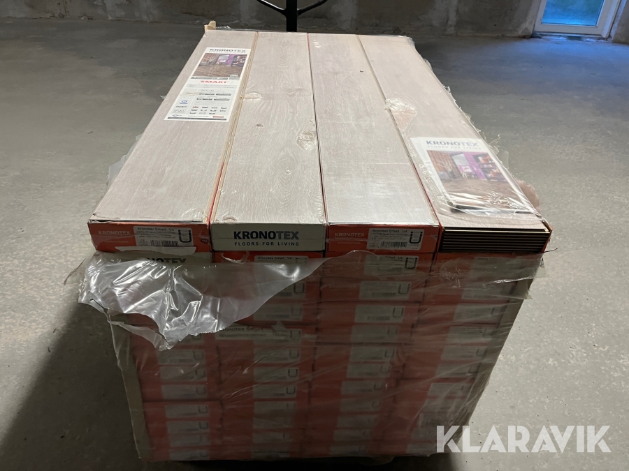 Laminatgulv Kronotex Smart V4, Odense, Klaravik auktioner