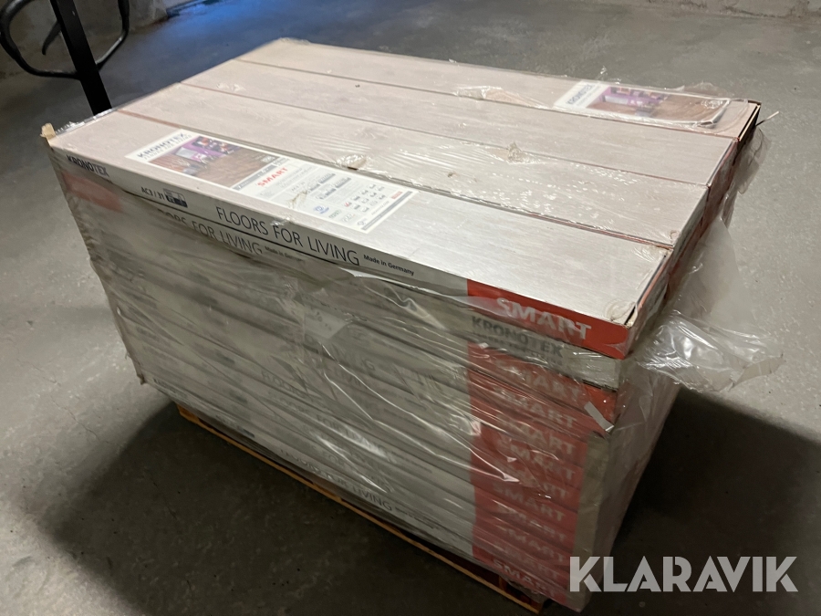 Laminatgulv Kronotex Smart V4, Odense, Klaravik auktioner