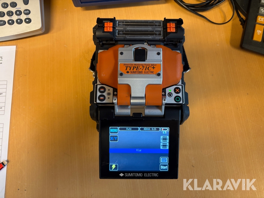 Fibersplids m/ kliver Sumitomo Electric 71C+