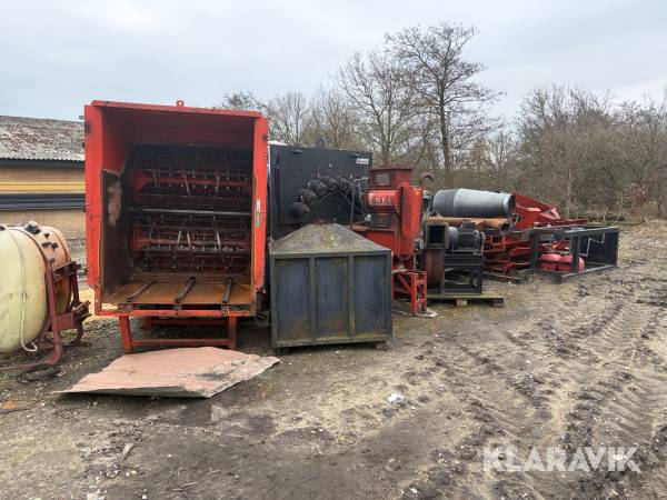 Halmfyr Danstorker LINKA-HE 1000 til 12 big baller