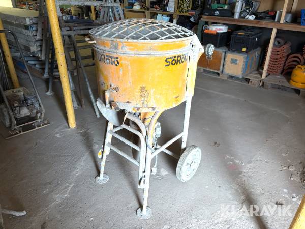 Tvangsblander / mørtelblander Soroto 80L