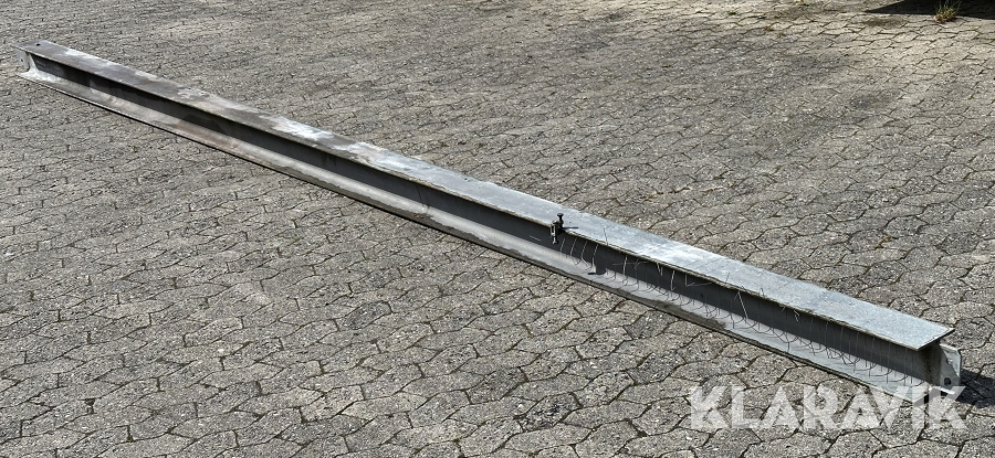 I-bjælke galvaniseret - 521 cm - 6 stk
