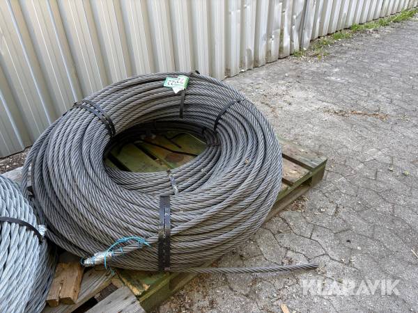 Stålwire Randers reb 6x36 - 2 bundter af 249m, 20mm